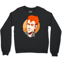 Atlas Rhys  In Warm Colors  Borderlands Fan Art Crewneck Sweatshirt | Artistshot