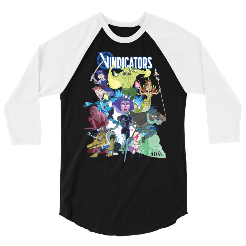 Vindicators 3/4 Sleeve Shirt by amlyskapazi | Artistshot