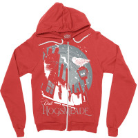 Visit Hogsmeade (gray) Zipper Hoodie | Artistshot