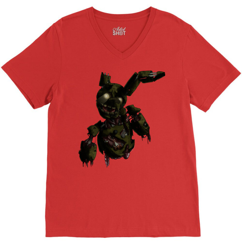 Springtrap V-Neck Tee by thiloandel3 | Artistshot