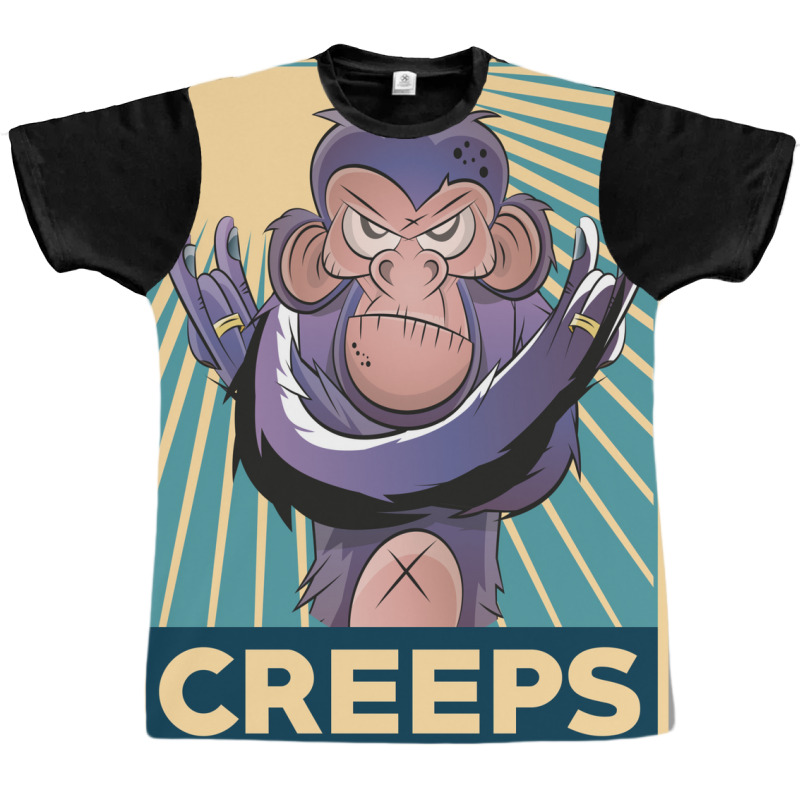 Creeps Words Gamer Use Graphic T-shirt by gotlhesiranir | Artistshot