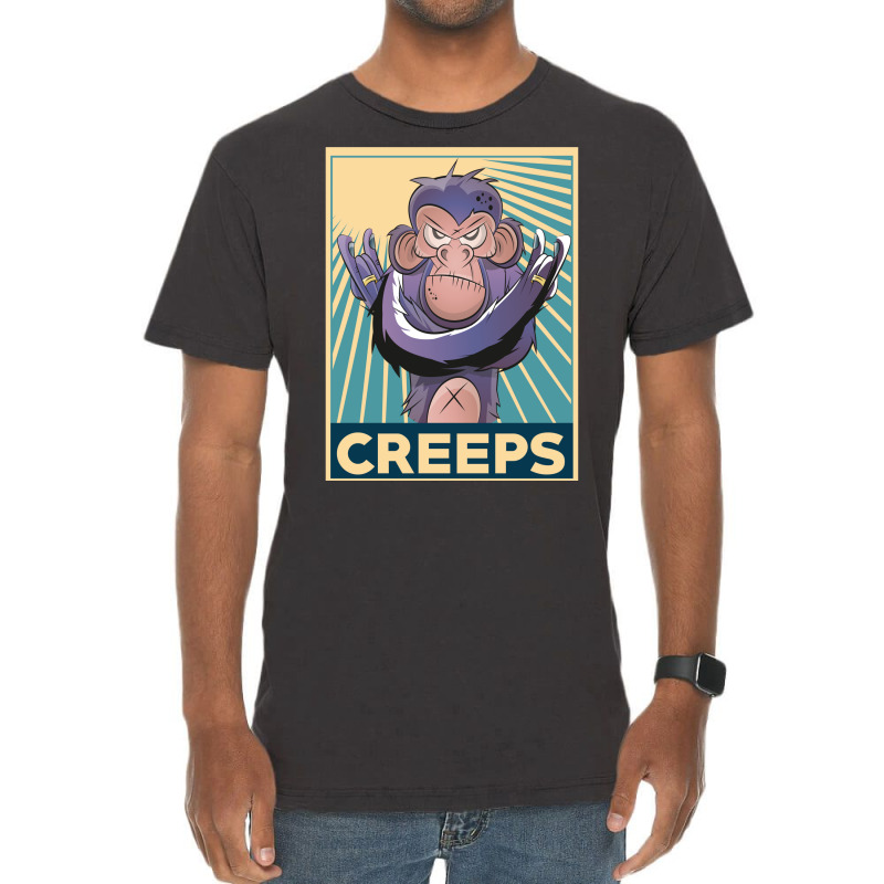 Creeps Words Gamer Use Vintage T-Shirt by gotlhesiranir | Artistshot