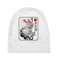 Samurai Bushido Warrior Japanese Katana Sword T Shirt Baby Beanies | Artistshot