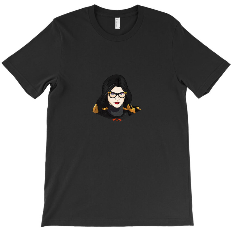 G.i Joe Classic Halloween Baroness Big Face T-shirt | Artistshot