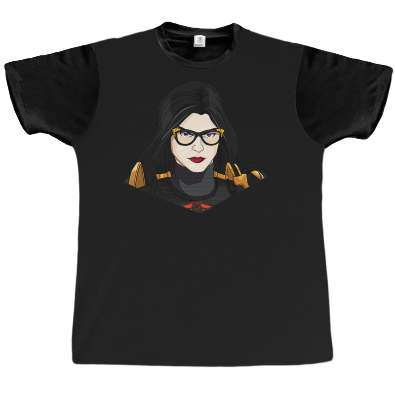 G.i Joe Classic Halloween Baroness Big Face Graphic T-shirt | Artistshot