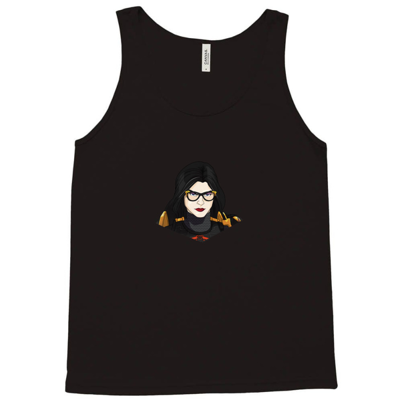 G.i Joe Classic Halloween Baroness Big Face Tank Top | Artistshot