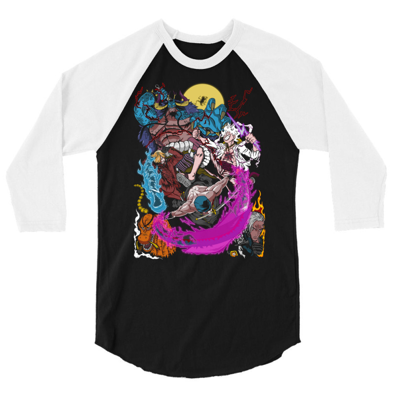 Wano Fights 3/4 Sleeve Shirt | Artistshot