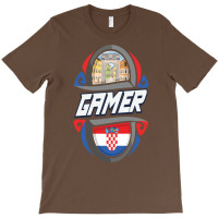 Croatia Gamer Croatian T-shirt | Artistshot