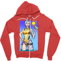 Summer Maya  Borderlands 2 Zipper Hoodie | Artistshot