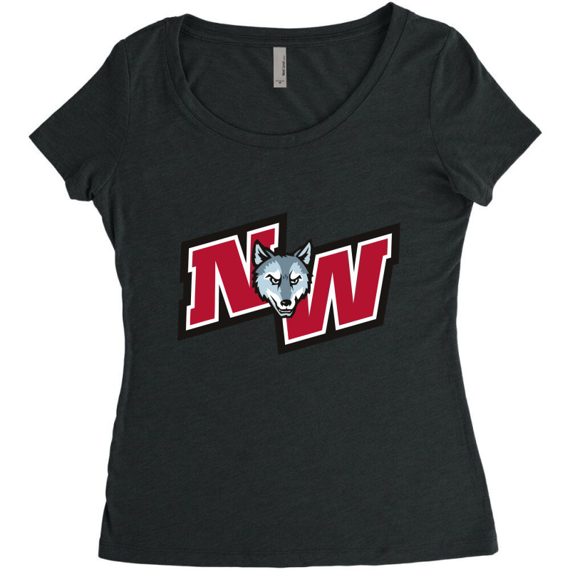 Niles West High School Women's Triblend Scoop T-shirt by VictorReagan | Artistshot