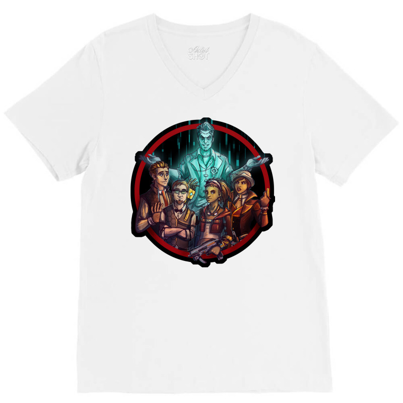 Tales From The Borderlands V-Neck Tee by thiloandel3 | Artistshot