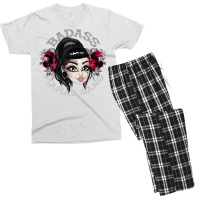 Badass Mamas Gang Men's T-shirt Pajama Set | Artistshot