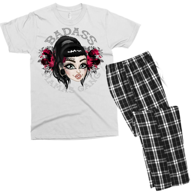 Badass Mamas Gang Men's T-shirt Pajama Set | Artistshot