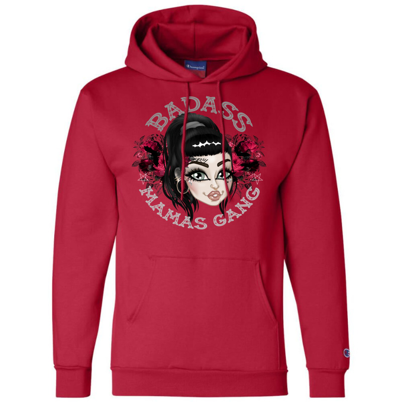 Badass Mamas Gang Champion Hoodie | Artistshot