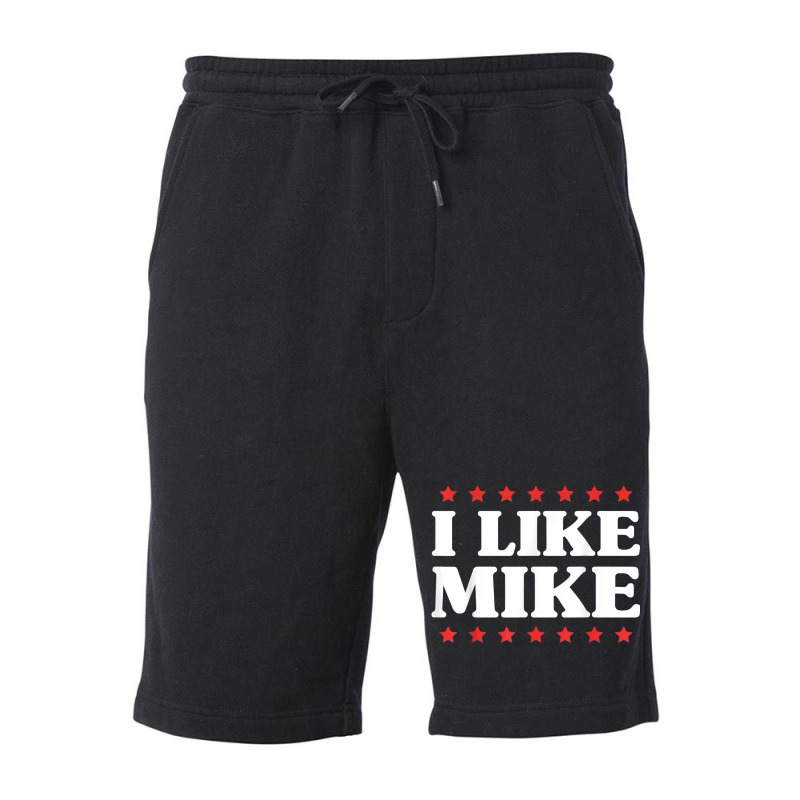 I Like Mike  - Shirt With Funny Fun Sayings Fleece Short | Artistshot