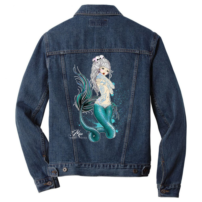 Tattooed Siren Men Denim Jacket by thiloandel3 | Artistshot