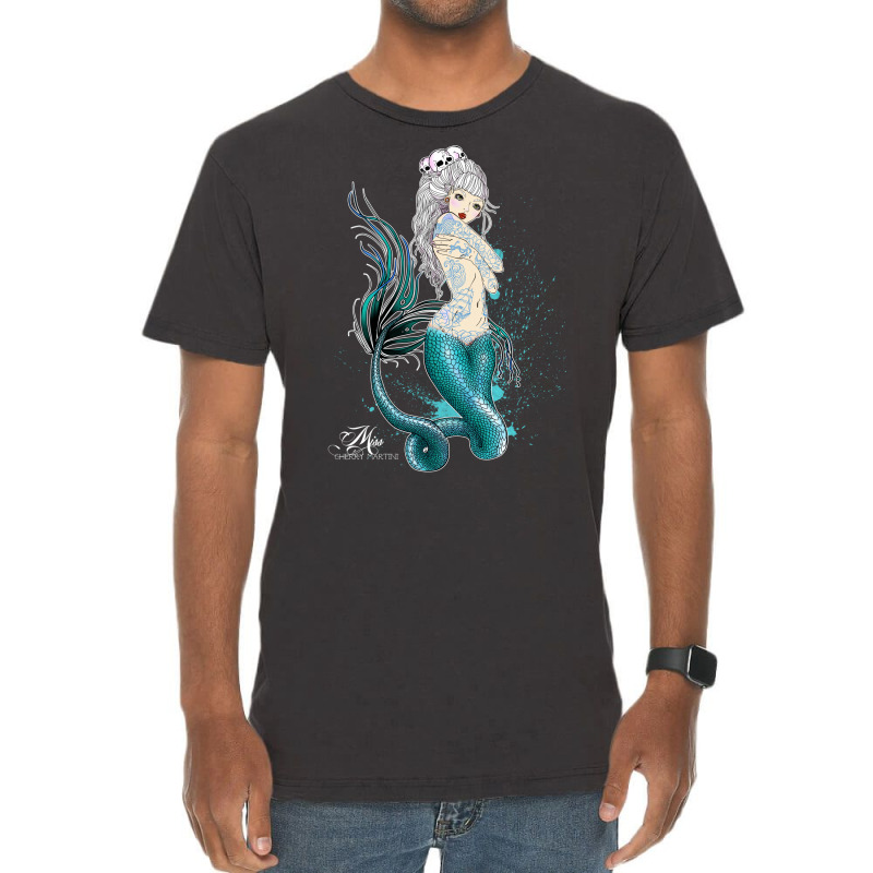 Tattooed Siren Vintage T-Shirt by thiloandel3 | Artistshot