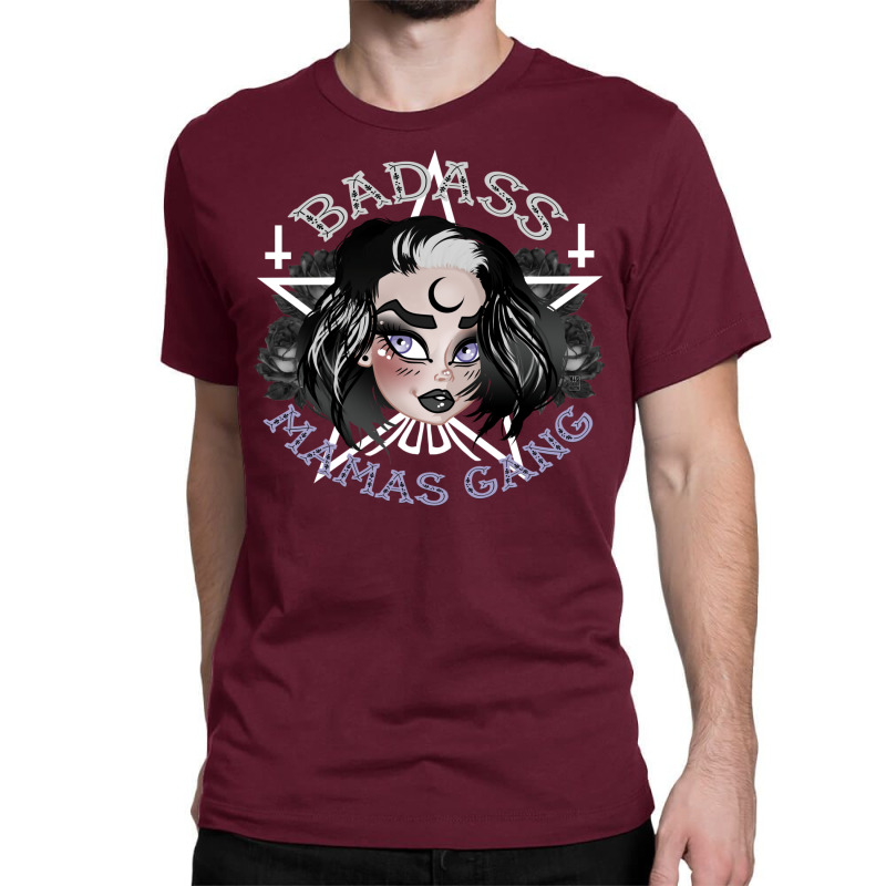 Badass Mamas Gang Goth Mama Classic T-shirt | Artistshot