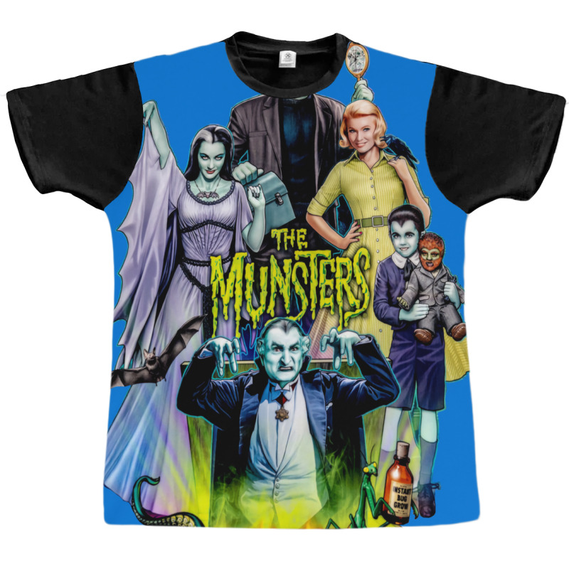 The Munsters Family Portrait Graphic T-shirt by daiktumlinay | Artistshot