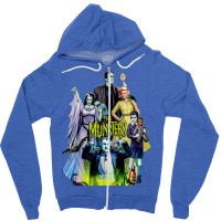 The Munsters Family Portrait Zipper Hoodie | Artistshot