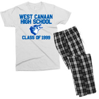 West Canaan High School Men's T-shirt Pajama Set | Artistshot