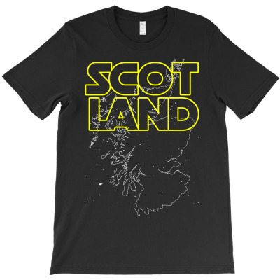 Scotland Wars Galaxy T-shirt Designed By Dodik Qurniawan
