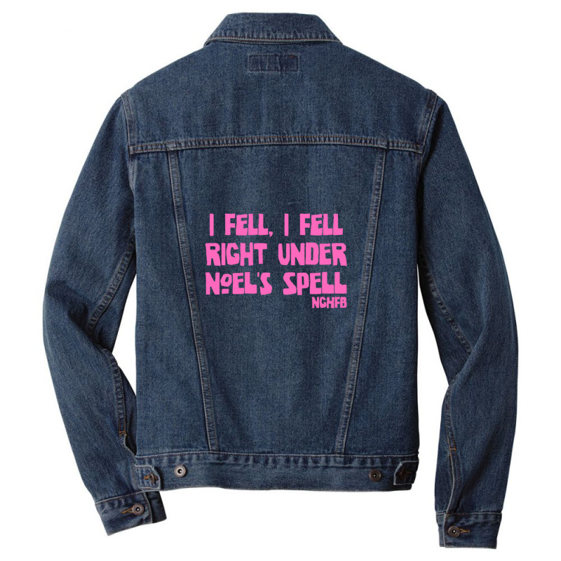 Holy Mountain I Fell Under Noels Spell 1 Men Denim Jacket | Artistshot