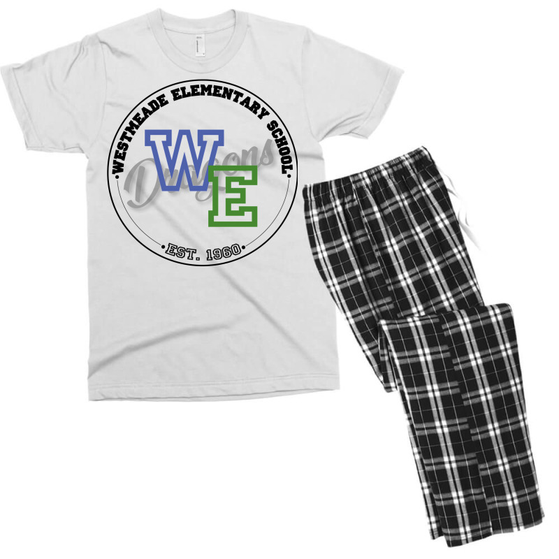 Westmeade Elementary School Men's T-shirt Pajama Set | Artistshot