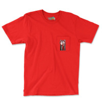 The B In The Red Dress Pocket T-shirt | Artistshot