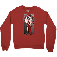 The B In The Red Dress Crewneck Sweatshirt | Artistshot