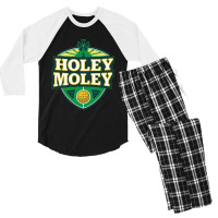 Holey Moley Men's 3/4 Sleeve Pajama Set | Artistshot