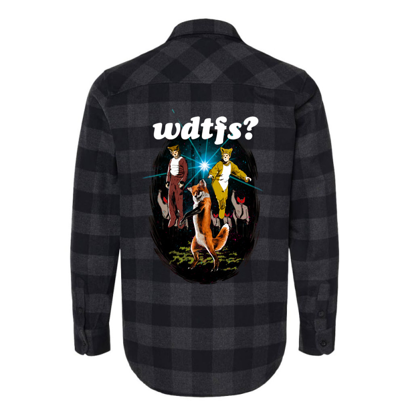 What Does The Fox Say Flannel Shirt | Artistshot