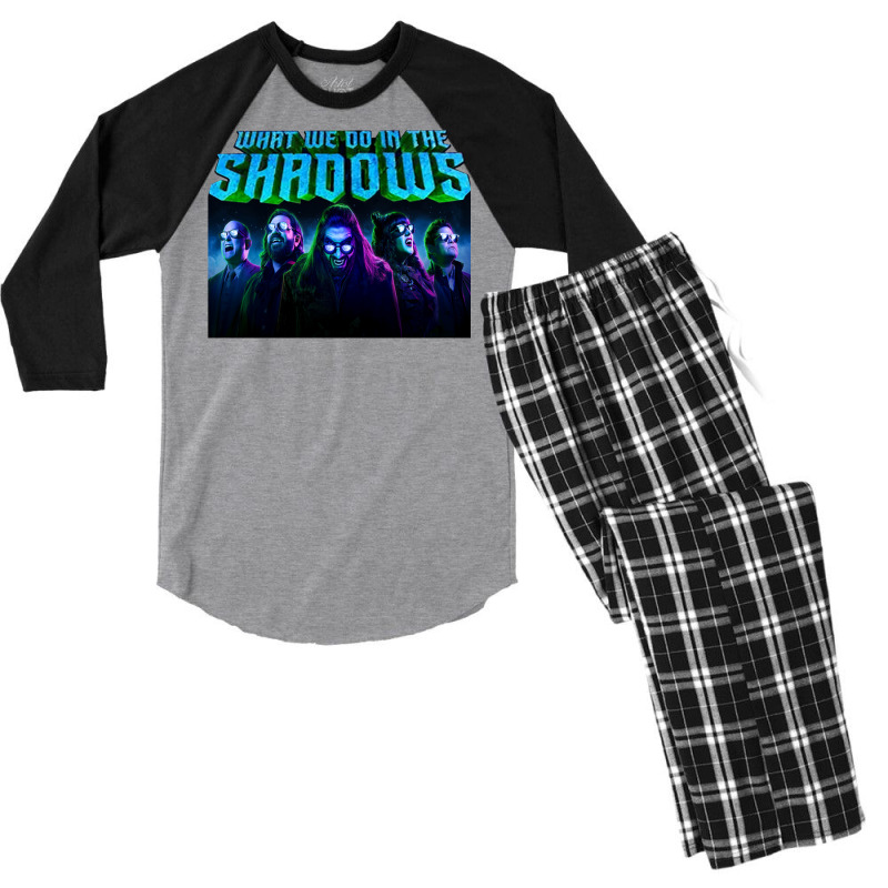 What We Do In The Shadows Gang Men's 3/4 Sleeve Pajama Set | Artistshot