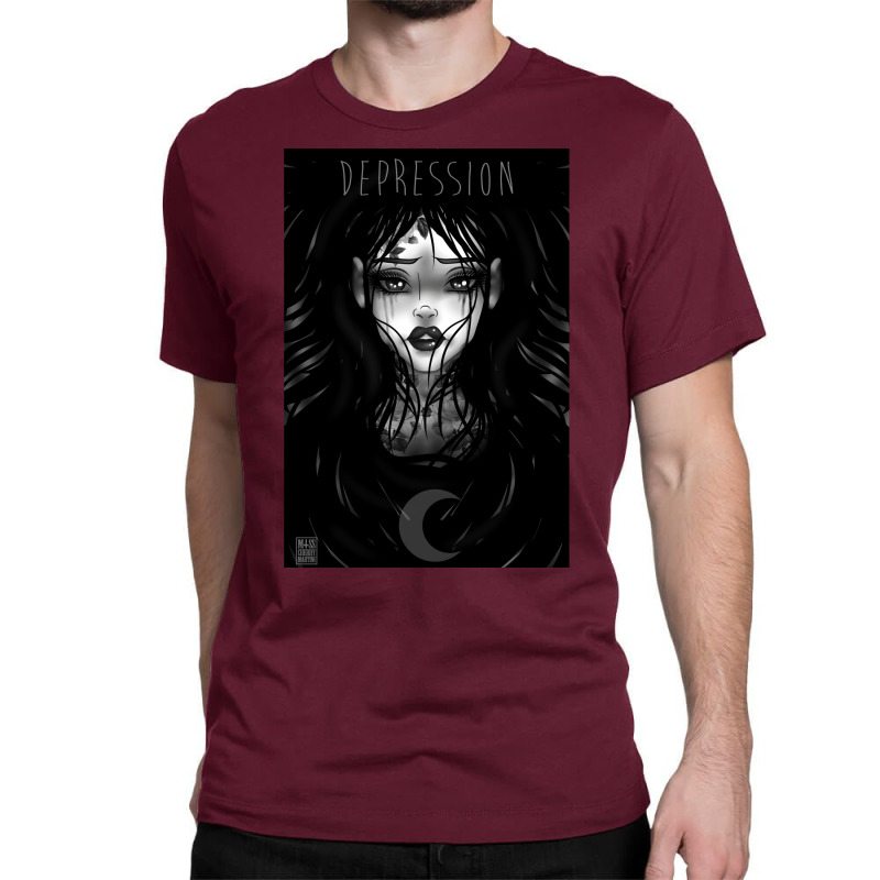 Depression Classic T-shirt by gotlhesiranir | Artistshot