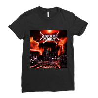 American Thrash Metal Ladies Fitted T-shirt | Artistshot