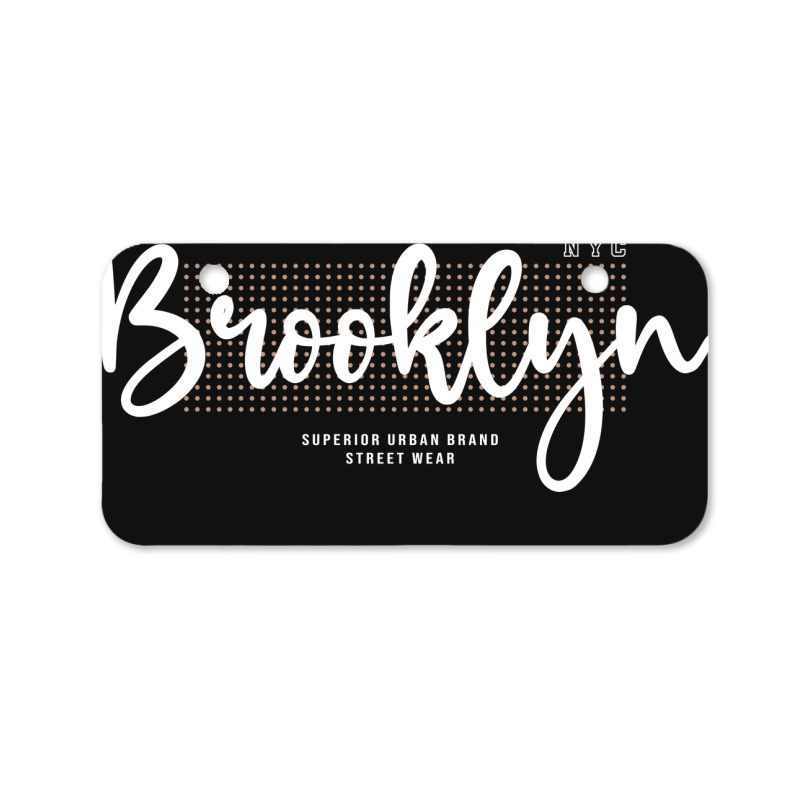 The Brooklyn Bicycle License Plate | Artistshot