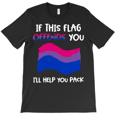 Pride Bisexual Flag Shirts T-shirt Designed By Ngocjohn83