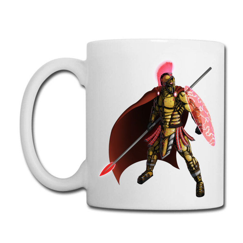 Futuristic Cyber Spartan Colour Coffee Mug | Artistshot