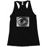 Escher - Eye Racerback Tank | Artistshot