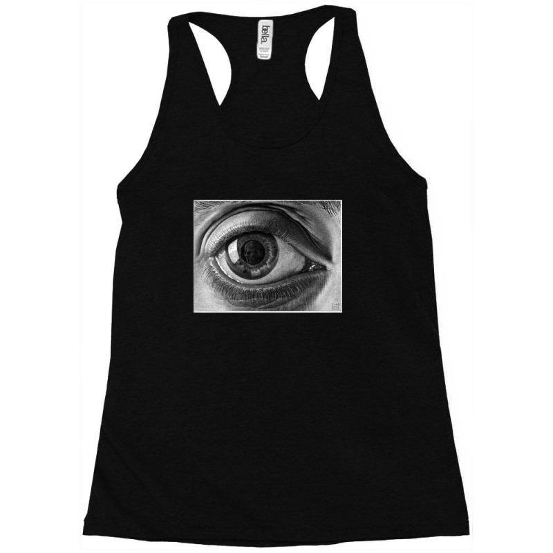 Escher - Eye Racerback Tank | Artistshot