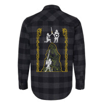 Beowulf Vs Grendel's Mother Flannel Shirt | Artistshot