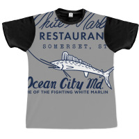 White Marlin Restaurant Graphic T-shirt | Artistshot