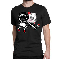 Skele Cat Red Version Classic T-shirt | Artistshot