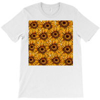 Sunflower Seamless Pattren T-shirt | Artistshot