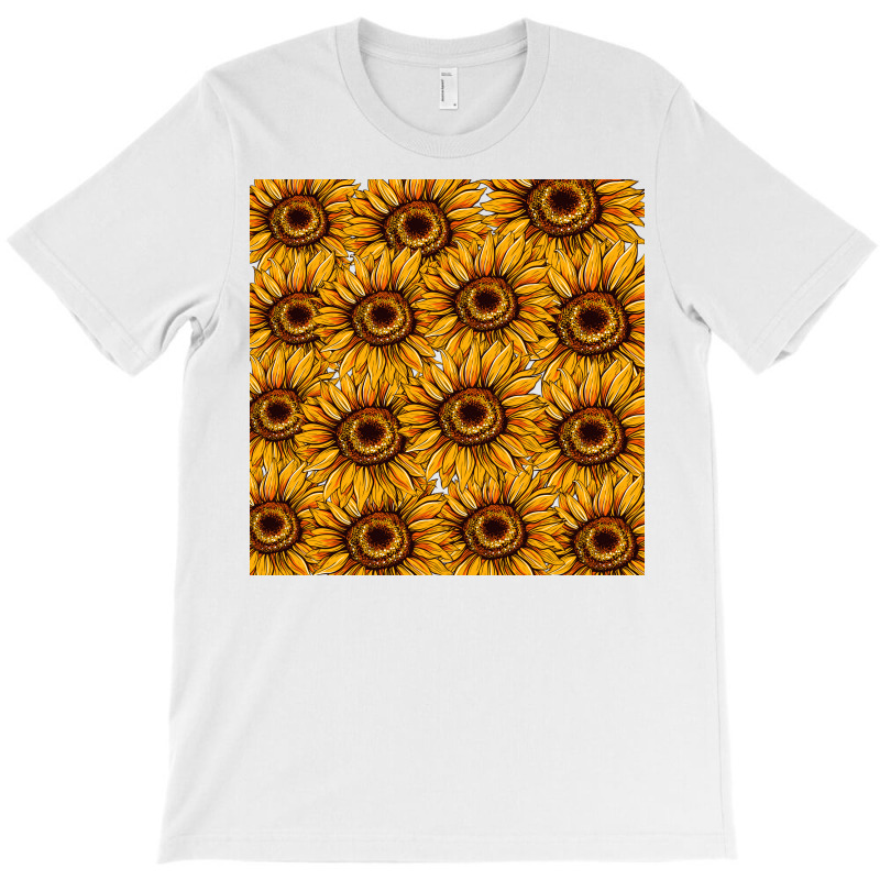 Sunflower Seamless Pattren T-shirt | Artistshot