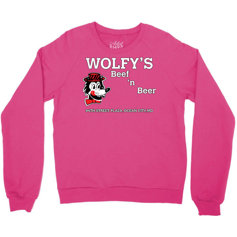 Wolfy's Beef N' Beer Crewneck Sweatshirt | Artistshot