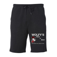 Wolfy's Beef N' Beer Fleece Short | Artistshot