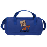 Stay Weird Sack Monkey Duffel Bag | Artistshot