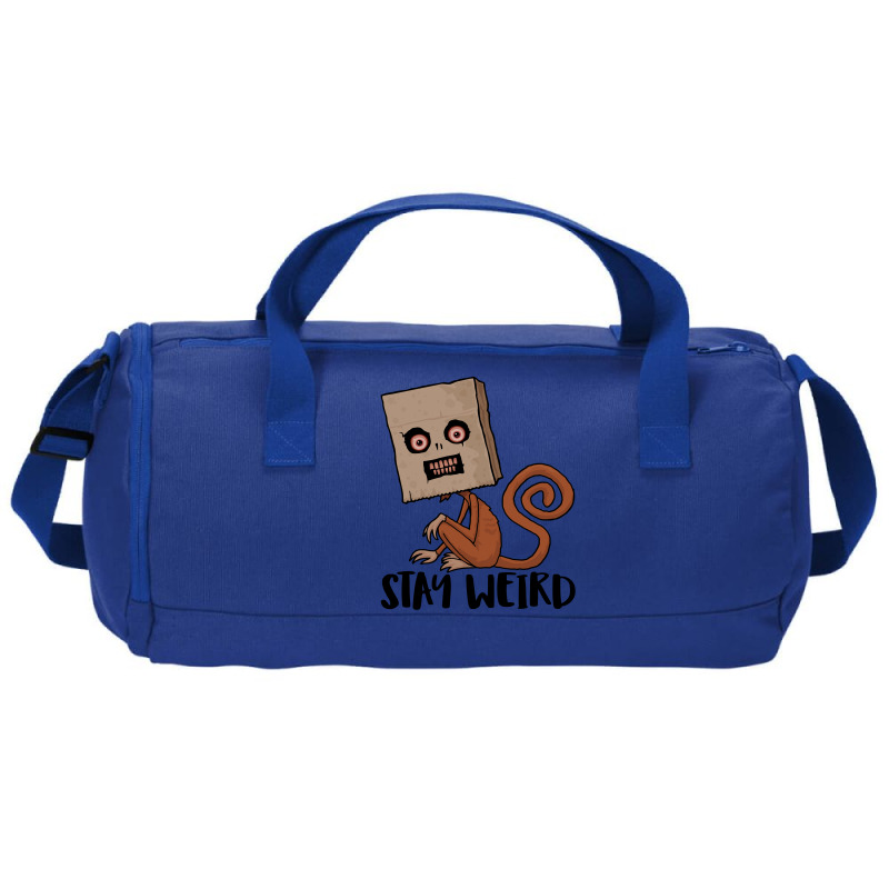 Stay Weird Sack Monkey Duffel Bag | Artistshot