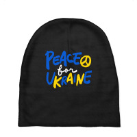 Peace For Stop War Baby Beanies | Artistshot